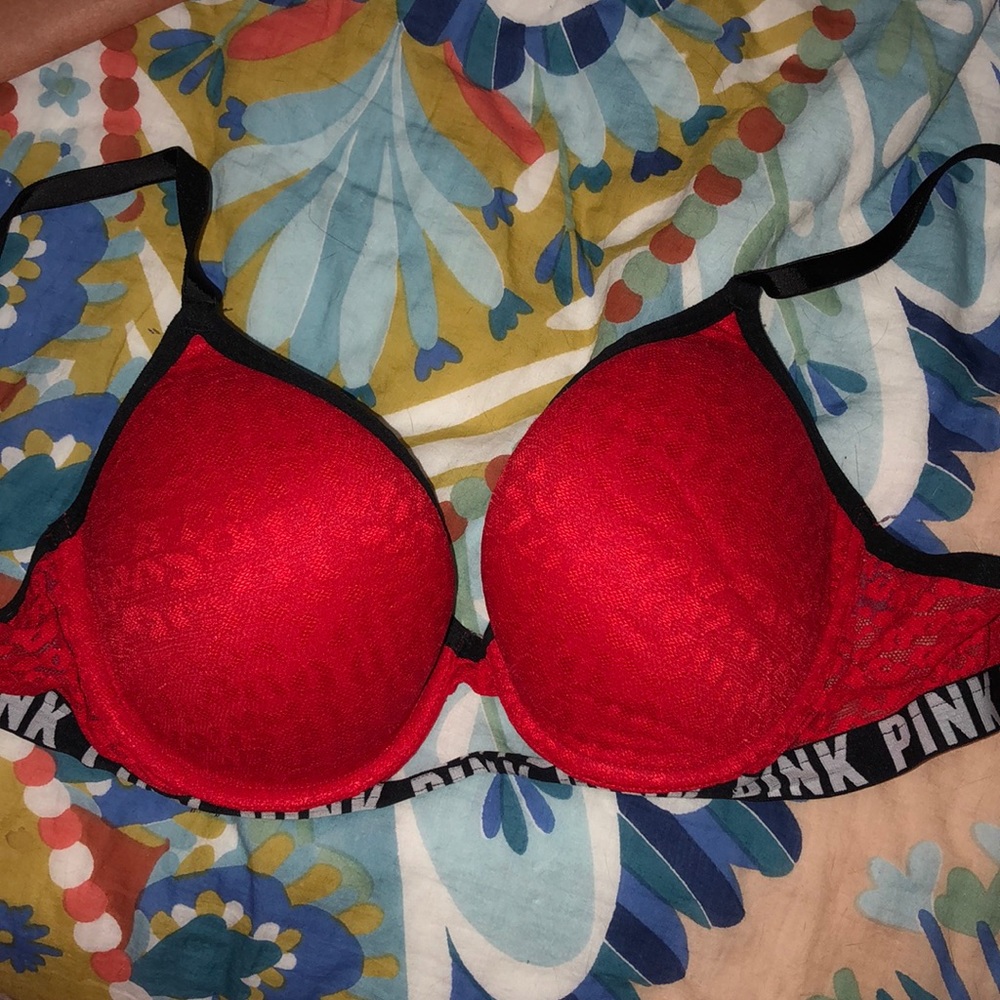 Like new Pink Cheetah Lace 32DD